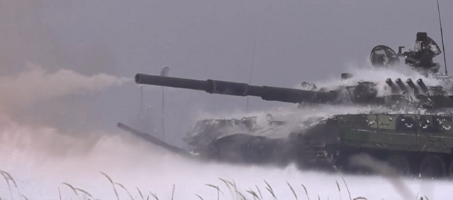 Image result for T-80 snow